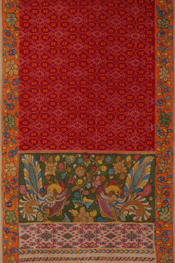 Image of Pochampally Ikat Silk Saree