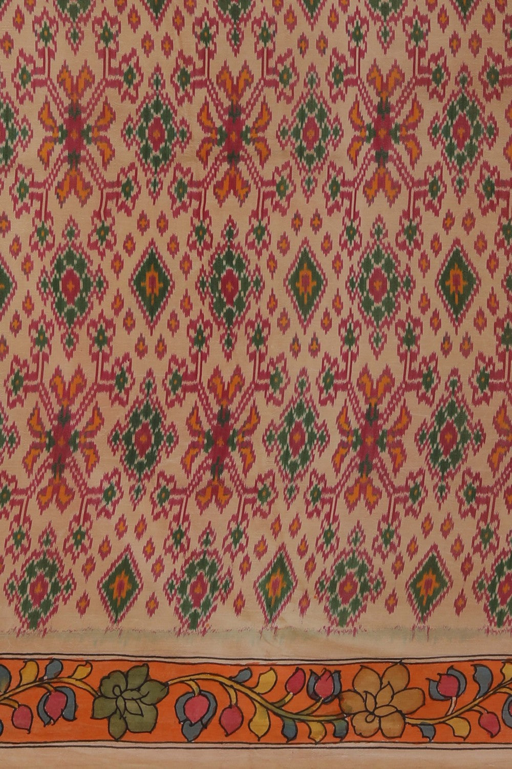 Image of Pochampally Ikat Silk Saree