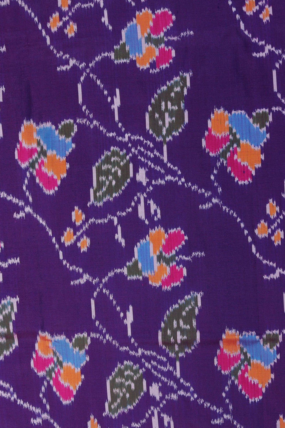 Image of Pochampally Ikat Silk Saree