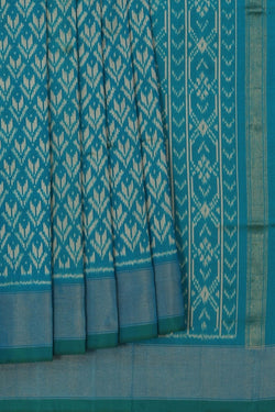 Image of Pochampally Ikat Silk Saree