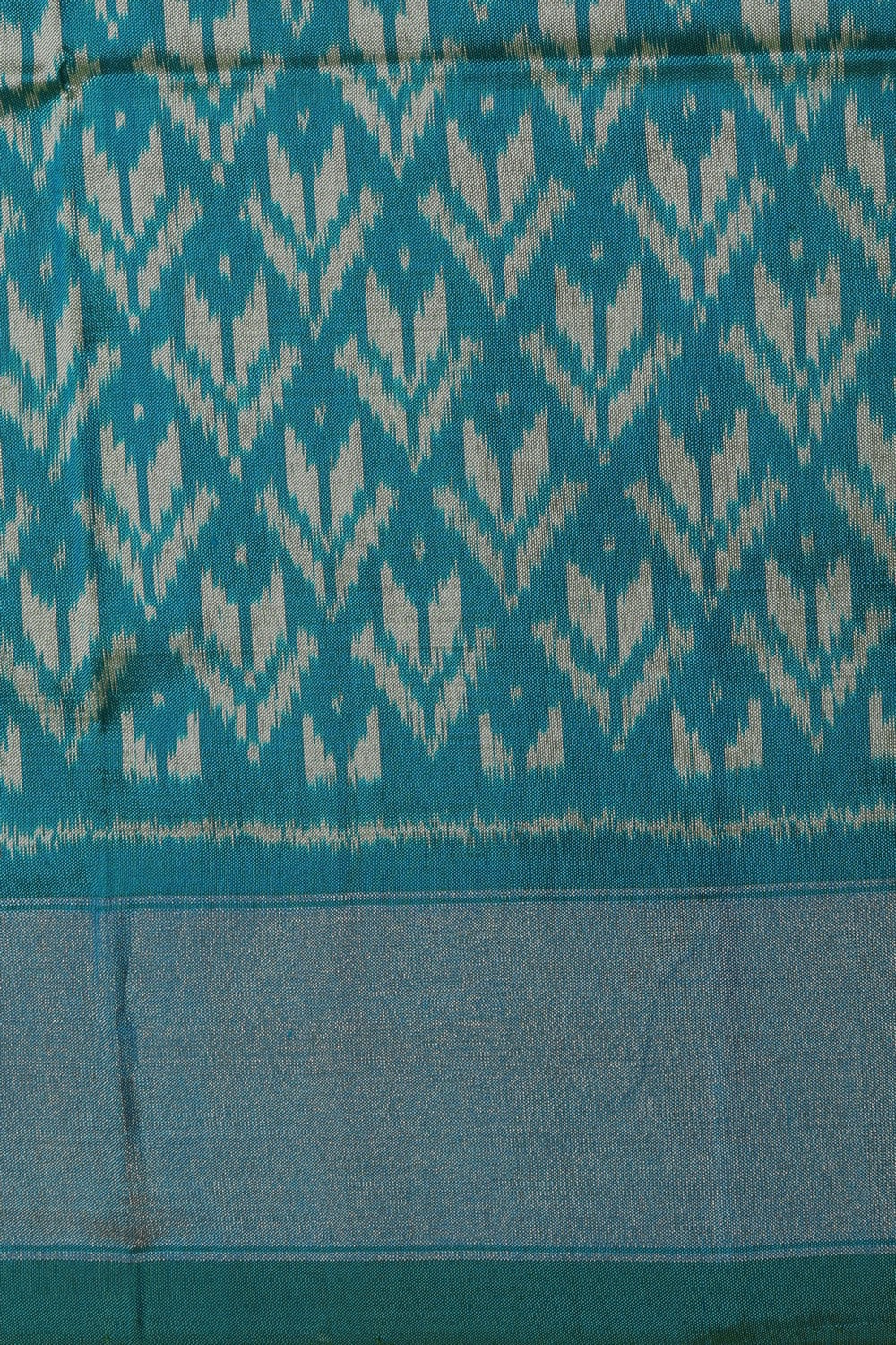 Image of Pochampally Ikat Silk Saree