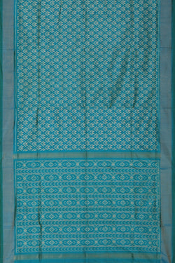 Image of Pochampally Ikat Silk Saree