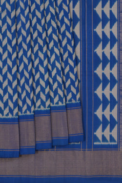Image of Pochampally Ikat Silk Saree