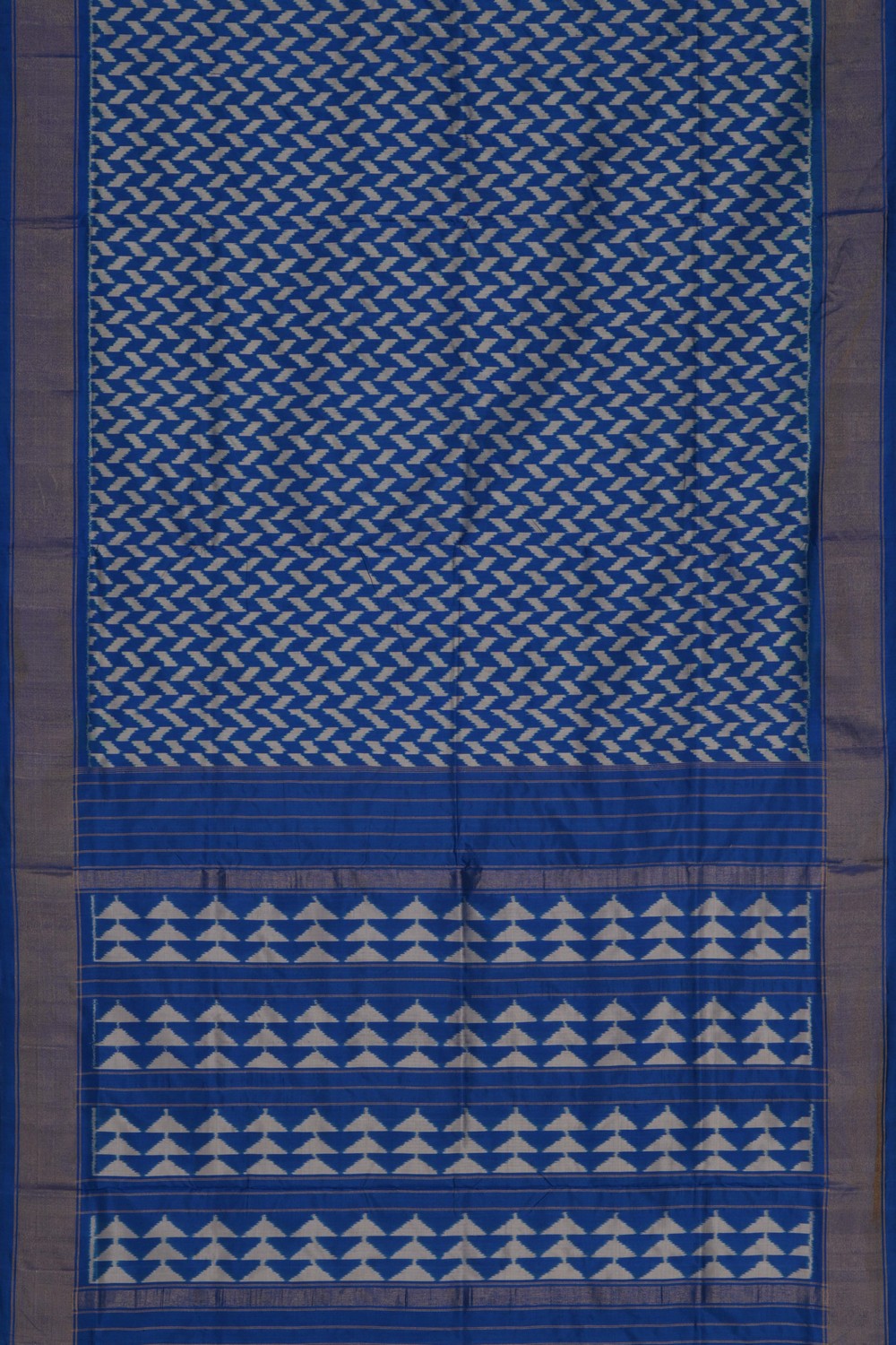 Image of Pochampally Ikat Silk Saree