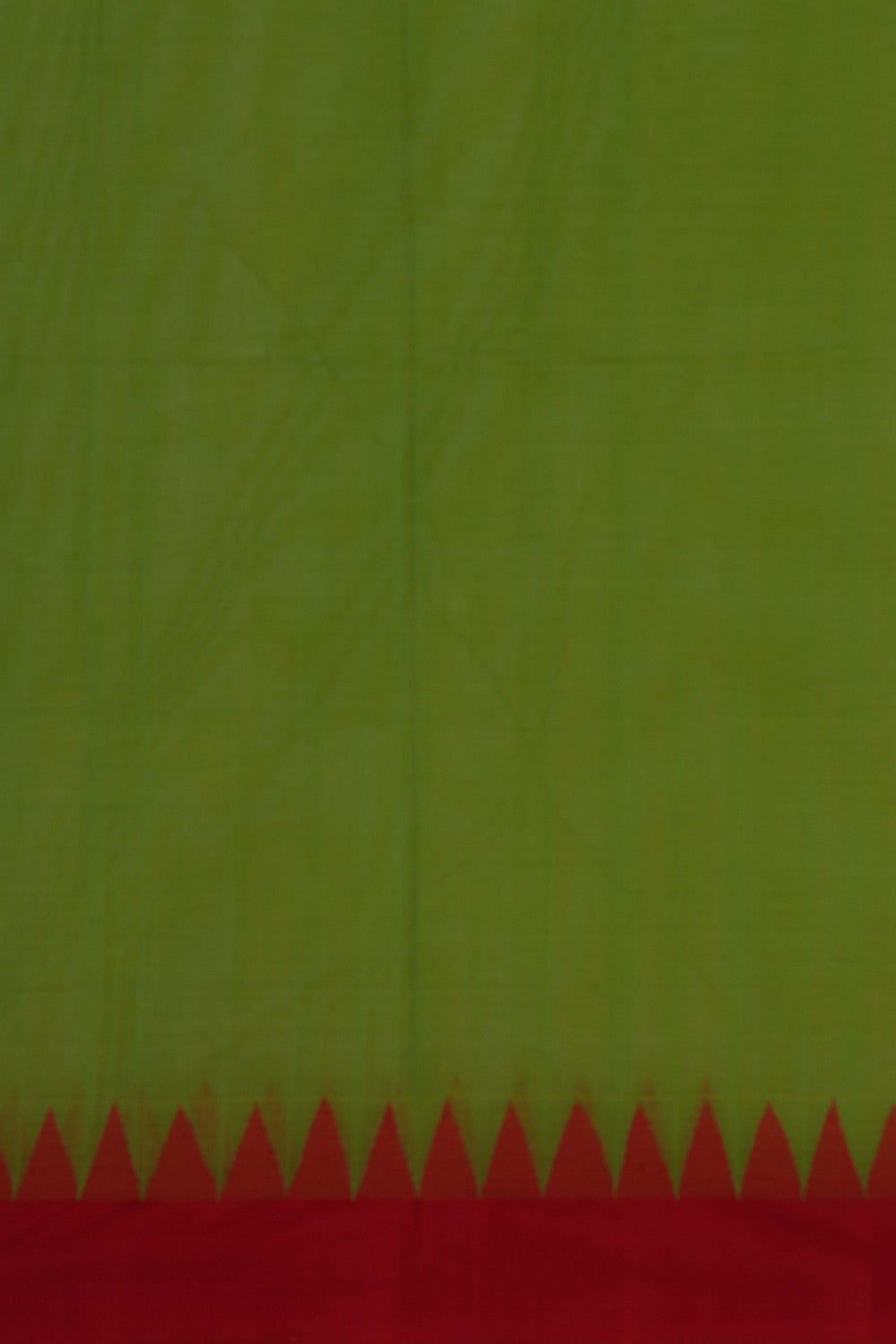 Image of Uppada Cotton Green Saree