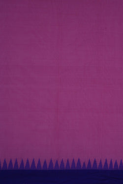 Image of Uppada Cotton Lavender Pink Saree