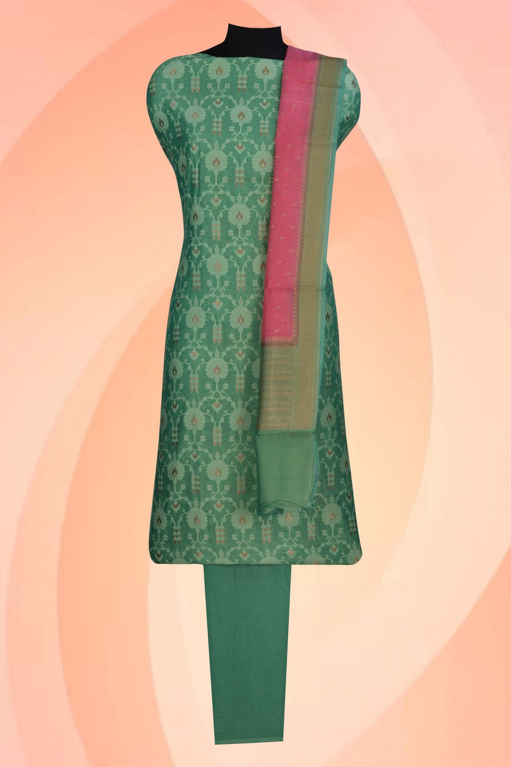 Image of Unstitched Suit Set Fabric (3 Pcs Set)