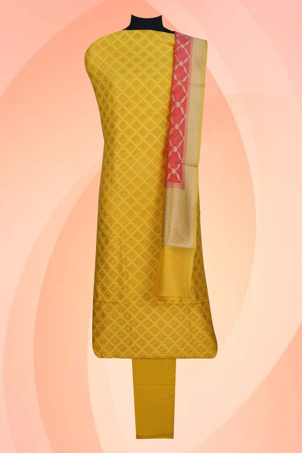 Image of Unstitched Suit Set Fabric (3 Pcs Set)