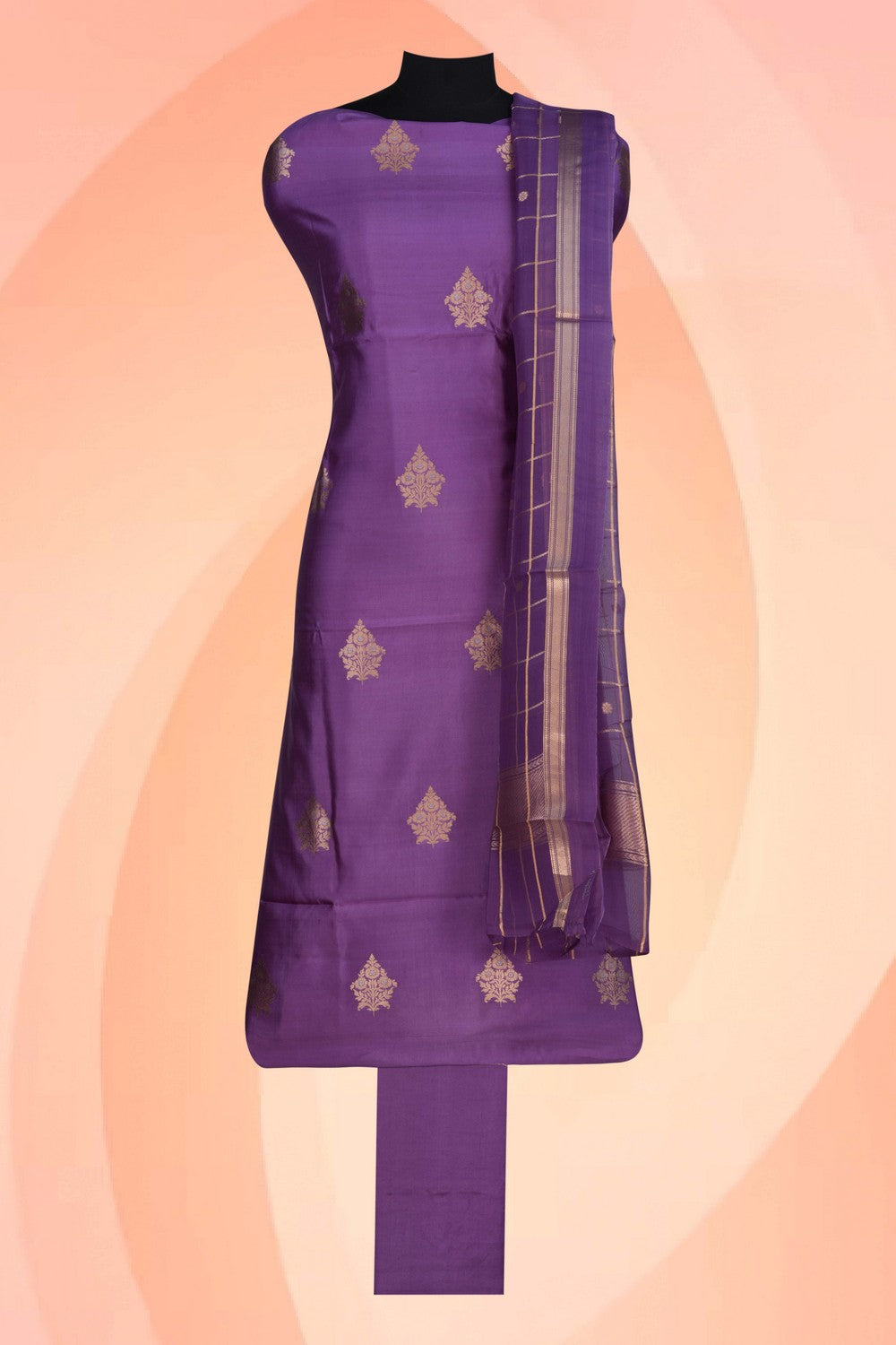 Image of Unstitched Suit Set Fabric (3 Pcs Set)