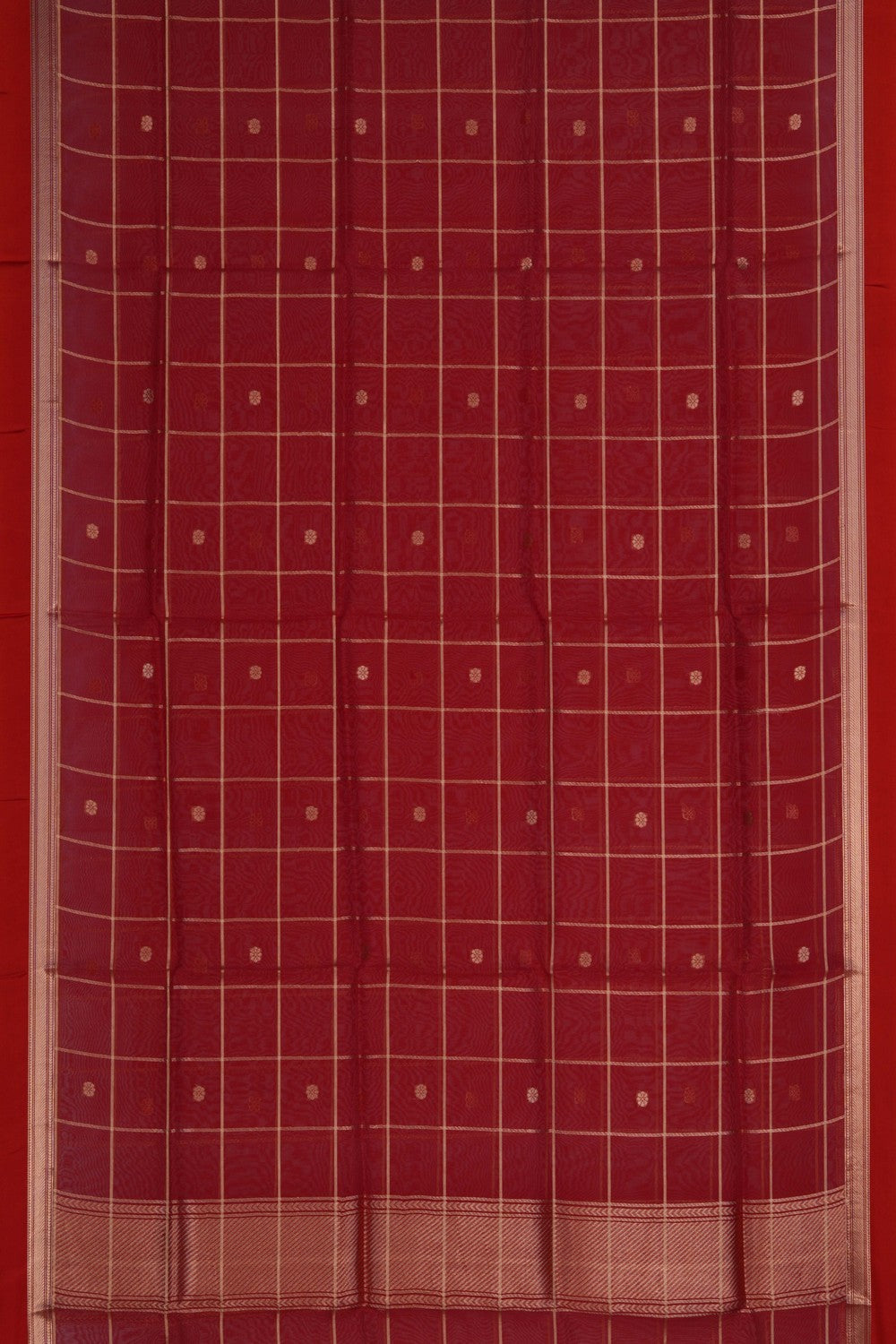 Image of Banarasi Katan Silk Unstitched Suit (3 Pcs Set)