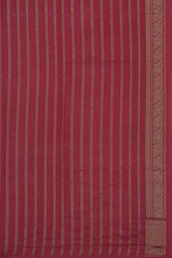 Image of Banarasi Cotton Silk Yellow Saree