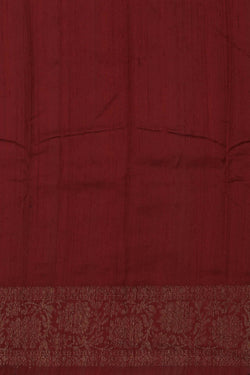 Image of Banarasi Dupion Silk Green Saree