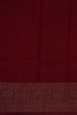 Image of Banarasi Dupion Silk Orange Saree