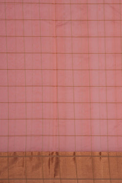 Image of Chanderi Silk Pink Saree