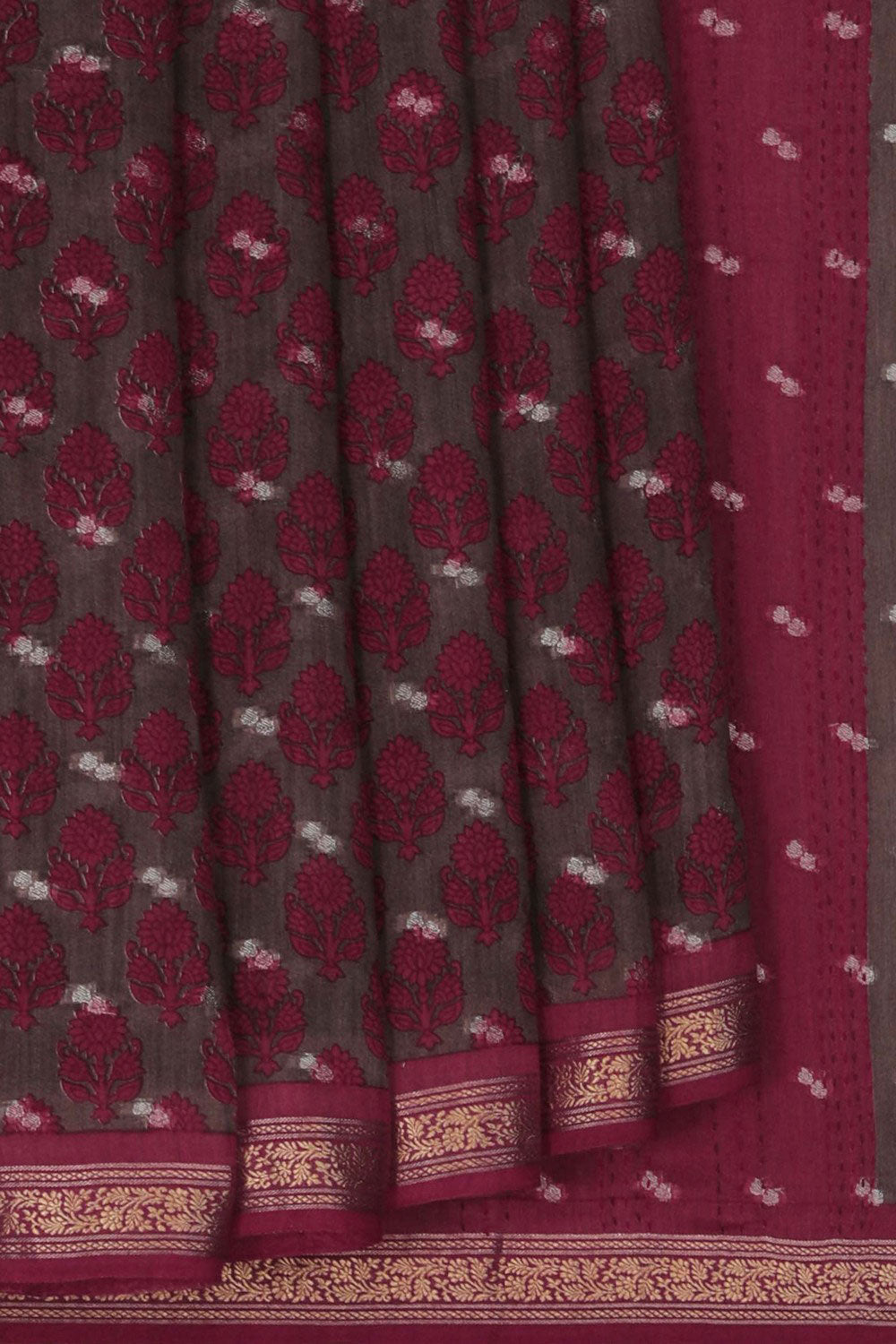 A Beautiful Printed Saree