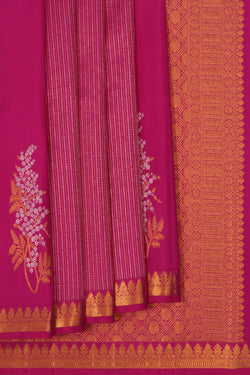 Image of South Silk Pink Saree