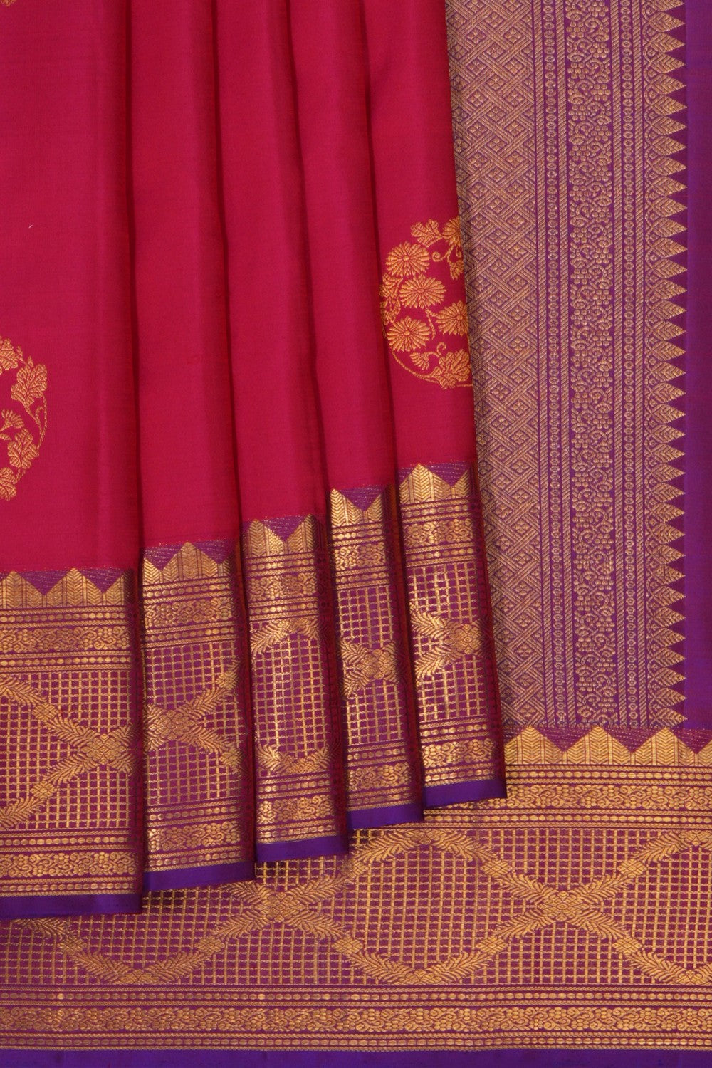 Image of Kanchipattu Pink Saree