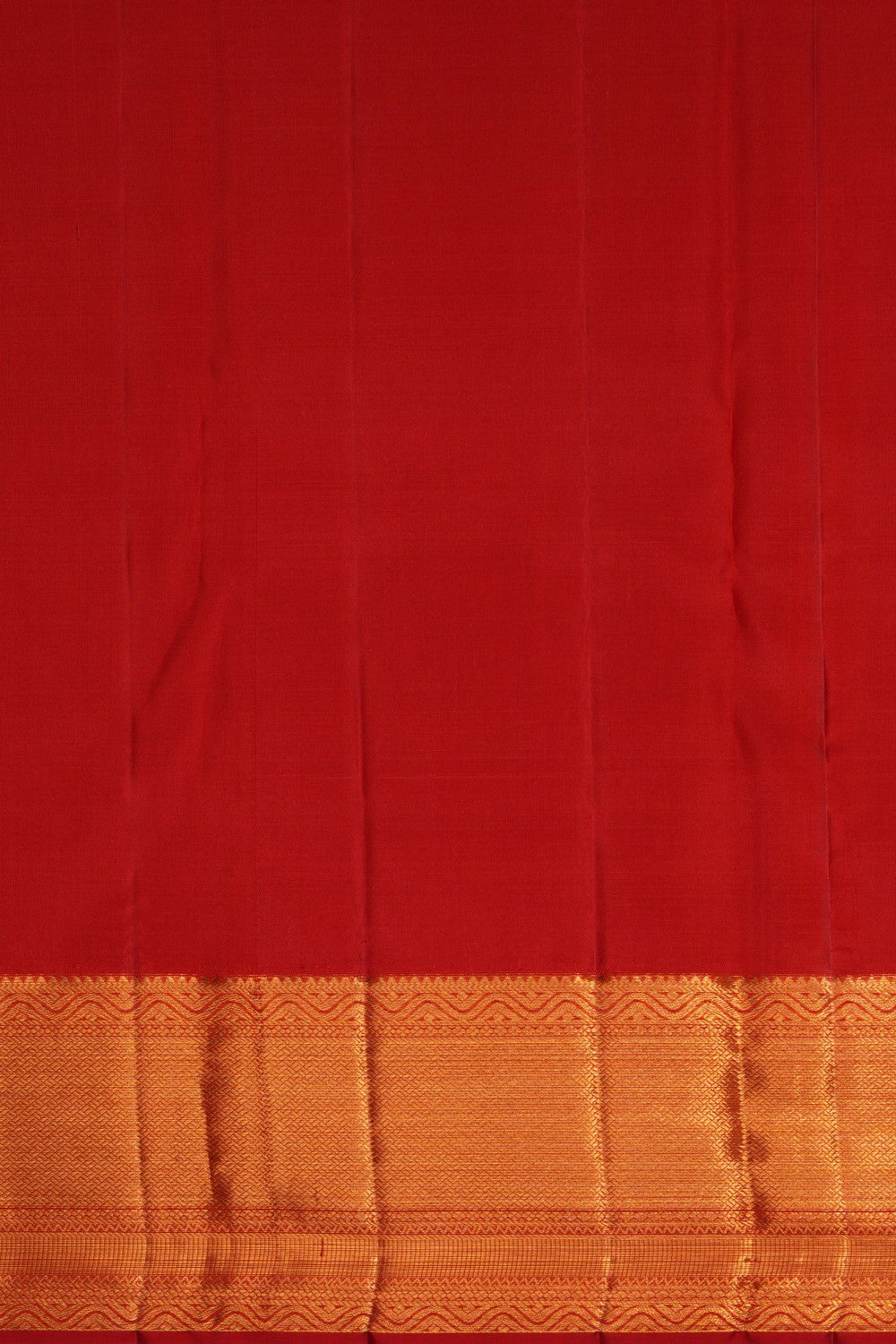 Kanchipattu Brocade Red Saree