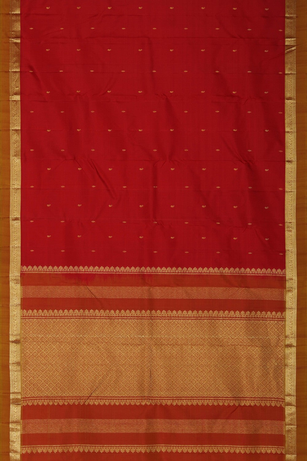 South Silk Red Saree