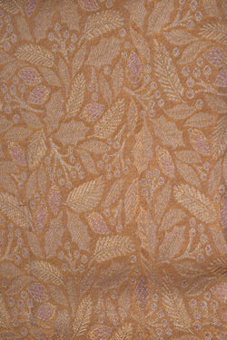 Image of Kanchipattu Tissue Brocade Gold Saree