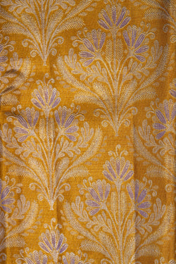 Image of Kanchipattu Tissue Brocade Gold Saree
