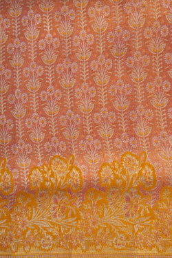 Image of Kanchipattu Tissue Brocade Pink Saree