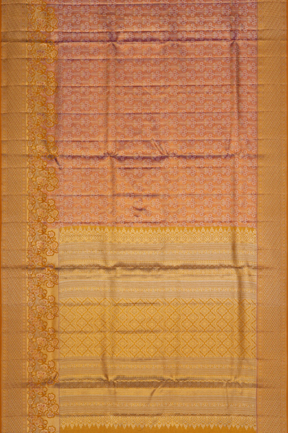 Kanchipattu Tissue Brocade Pink Saree