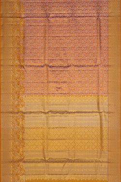 Image of Kanchipattu Tissue Brocade Pink Saree