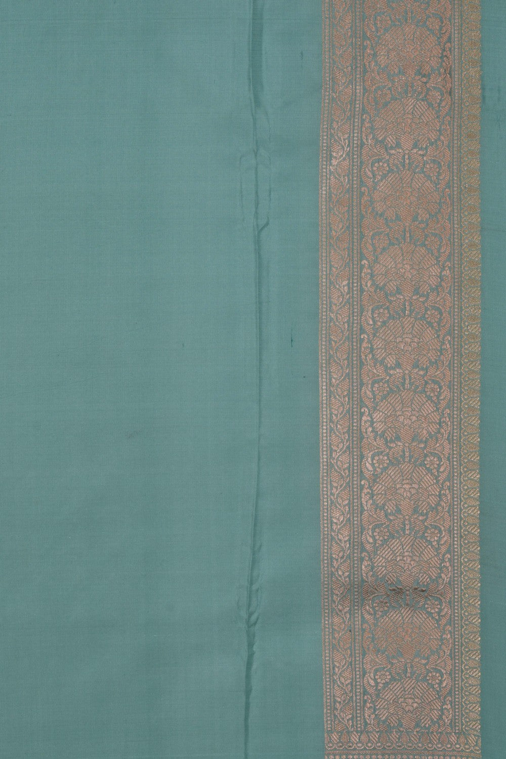 Banarasi Katan Silk Ice Blue Saree