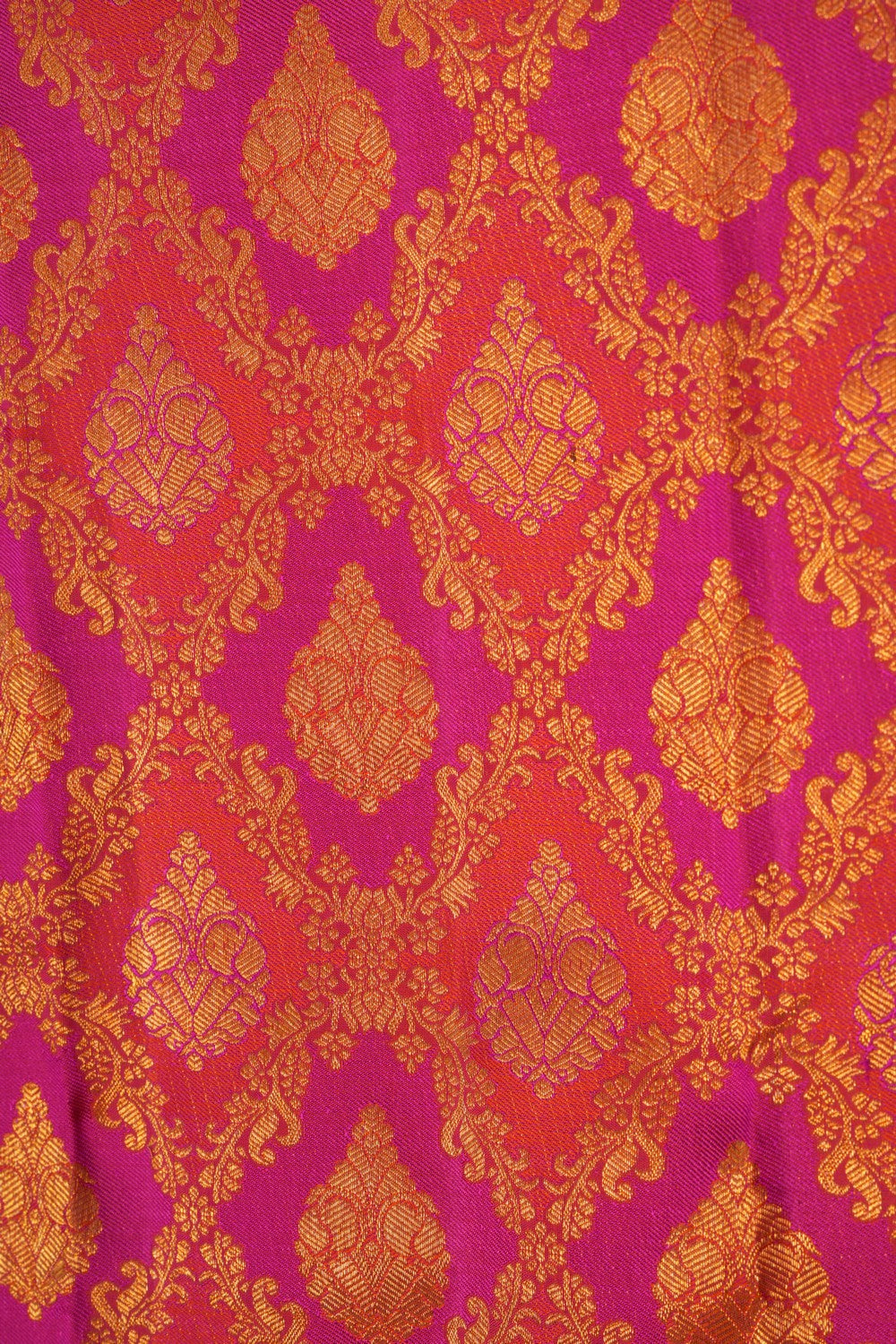 Image of Kanchipattu Brocade Pink Saree