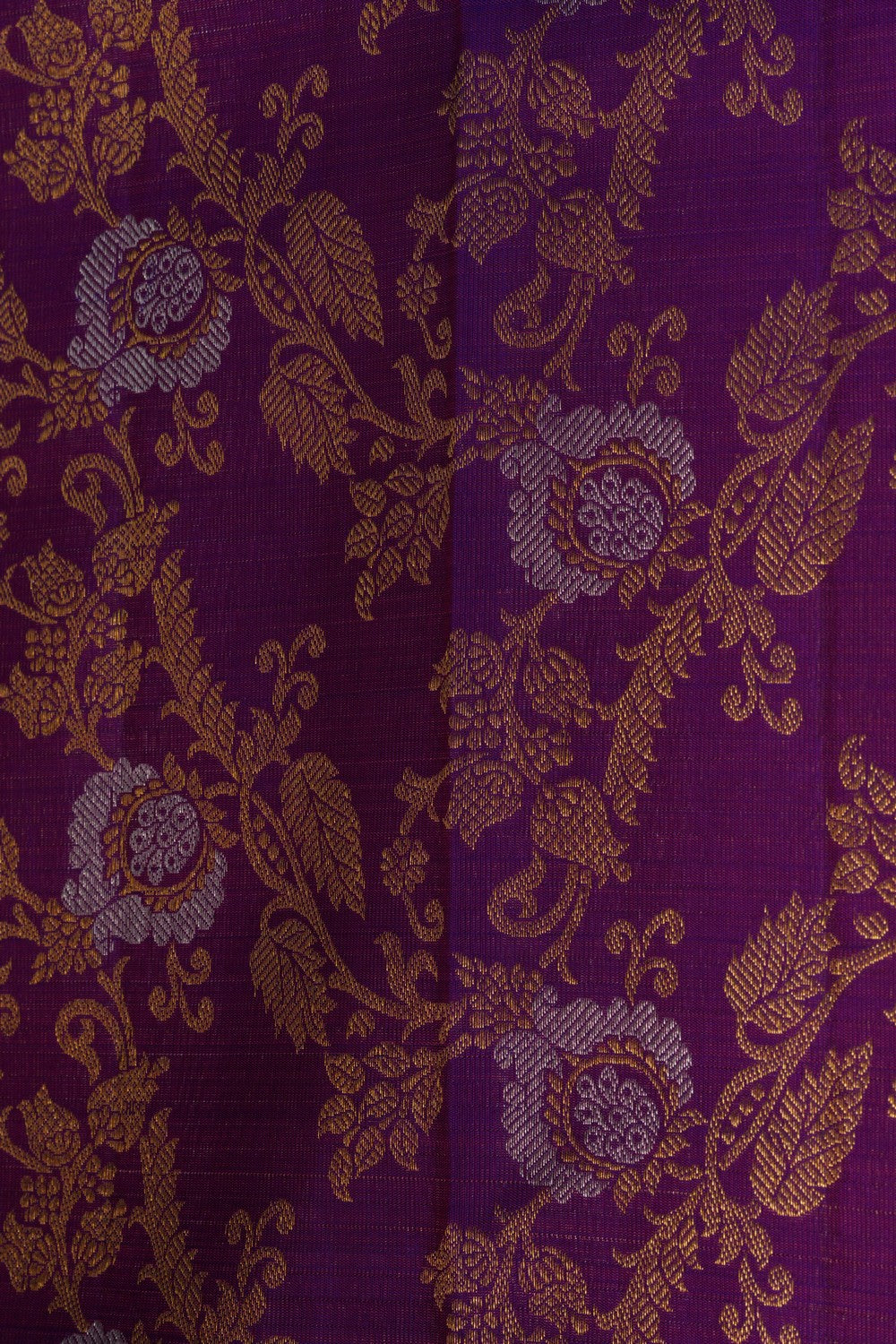Kanchipattu Brocade Purple Saree