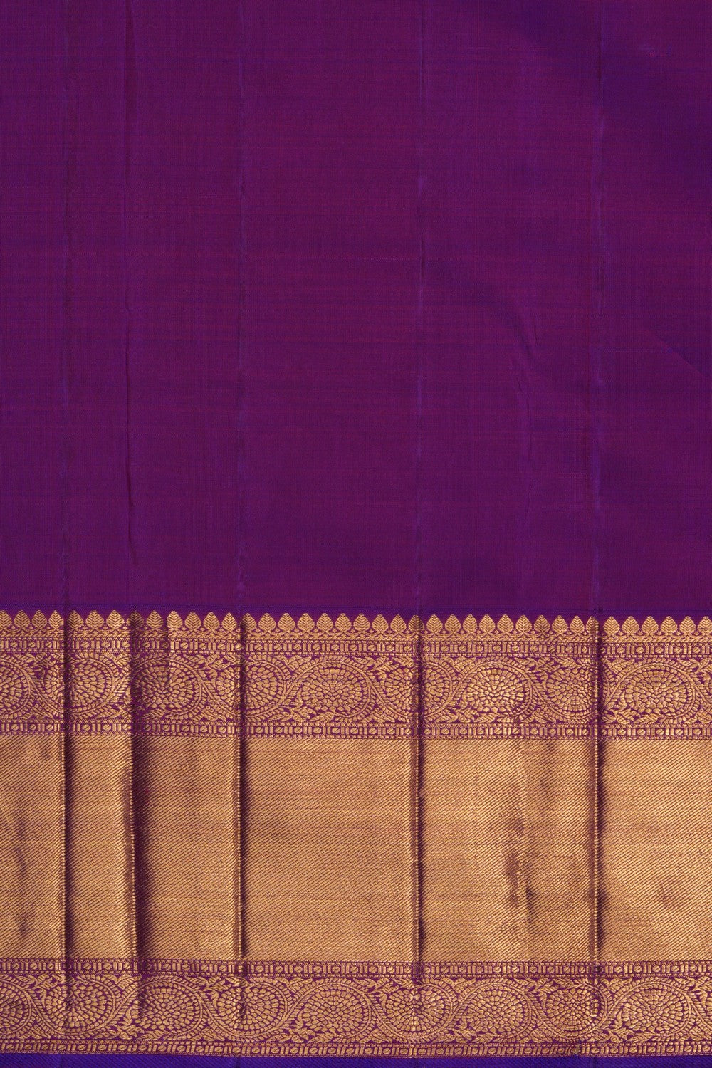 Kanchipattu Brocade Purple Saree