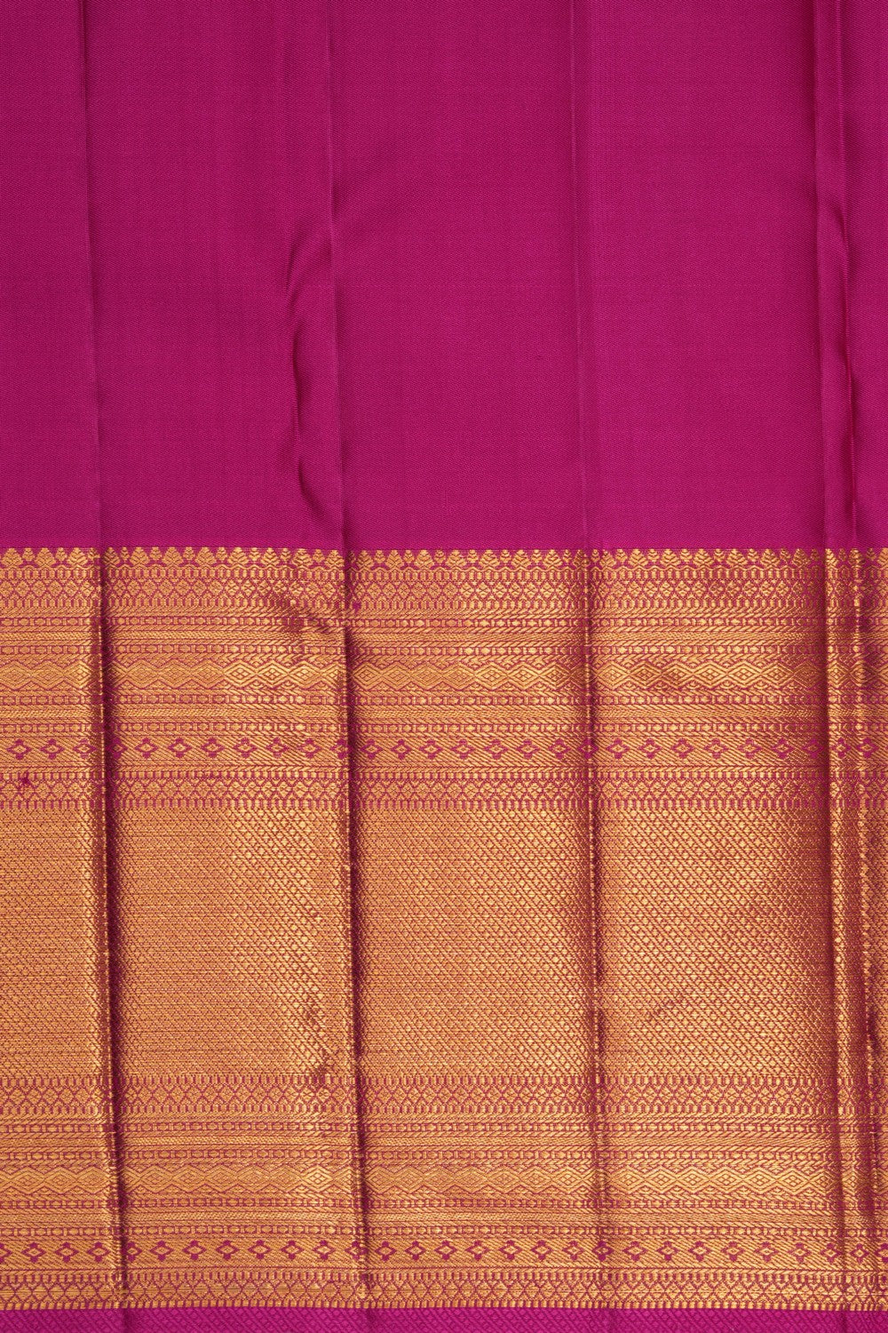 Kanchipattu Brocade Orange Saree
