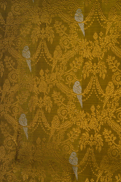 Image of Kanchipattu Brocade Green Saree