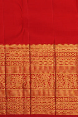 Image of Kanchipattu Brocade Red Saree