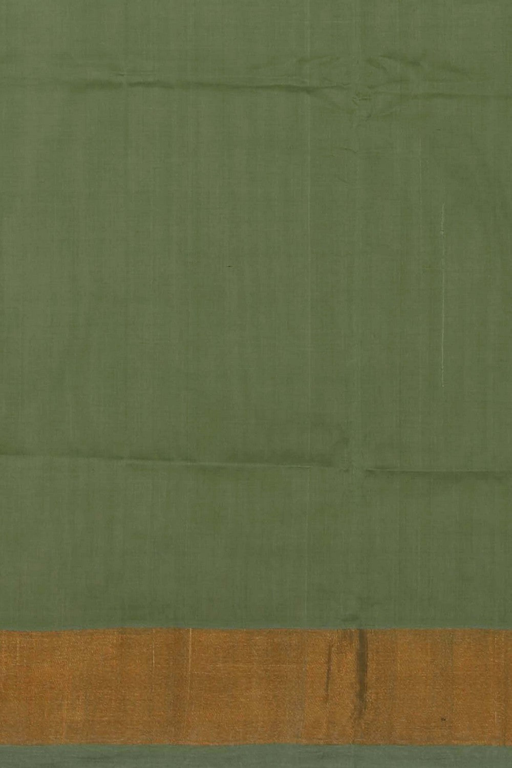 Image of Uppada Cotton Green Saree