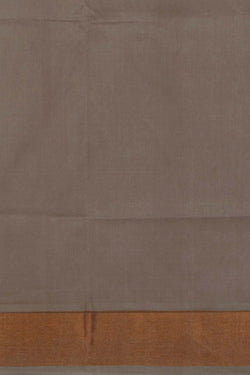 Image of Uppada Cotton Grey Saree