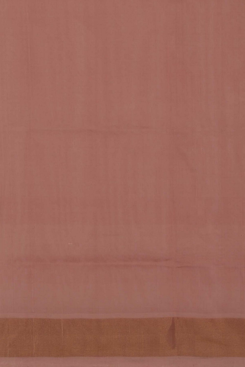 Uppada Cotton Peach Saree