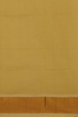 Image of Uppada Cotton Yellow Saree