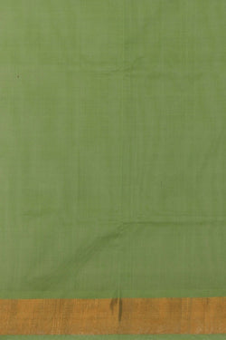 Image of Uppada Cotton Green Saree