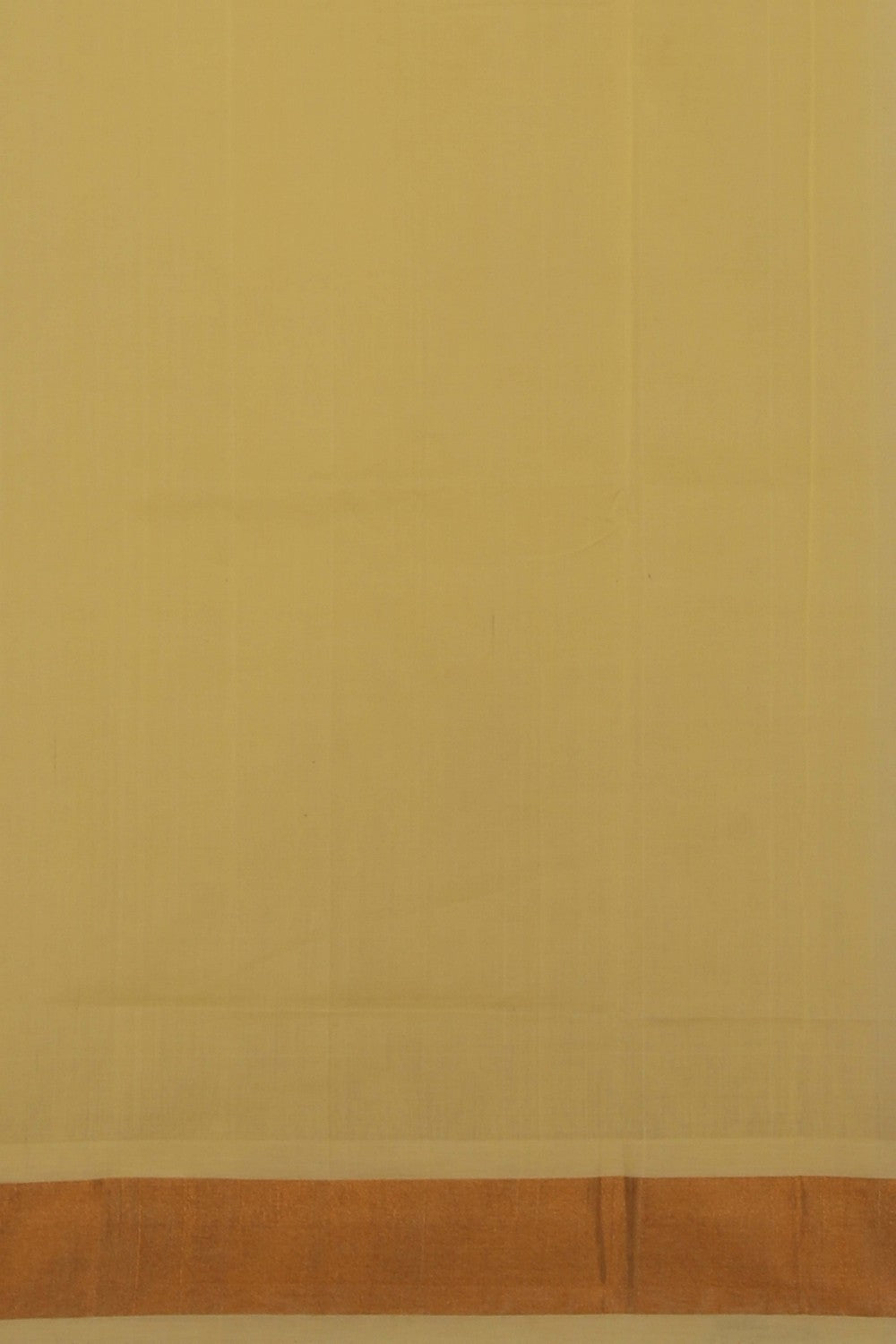 Image of Uppada Cotton Yellow Saree