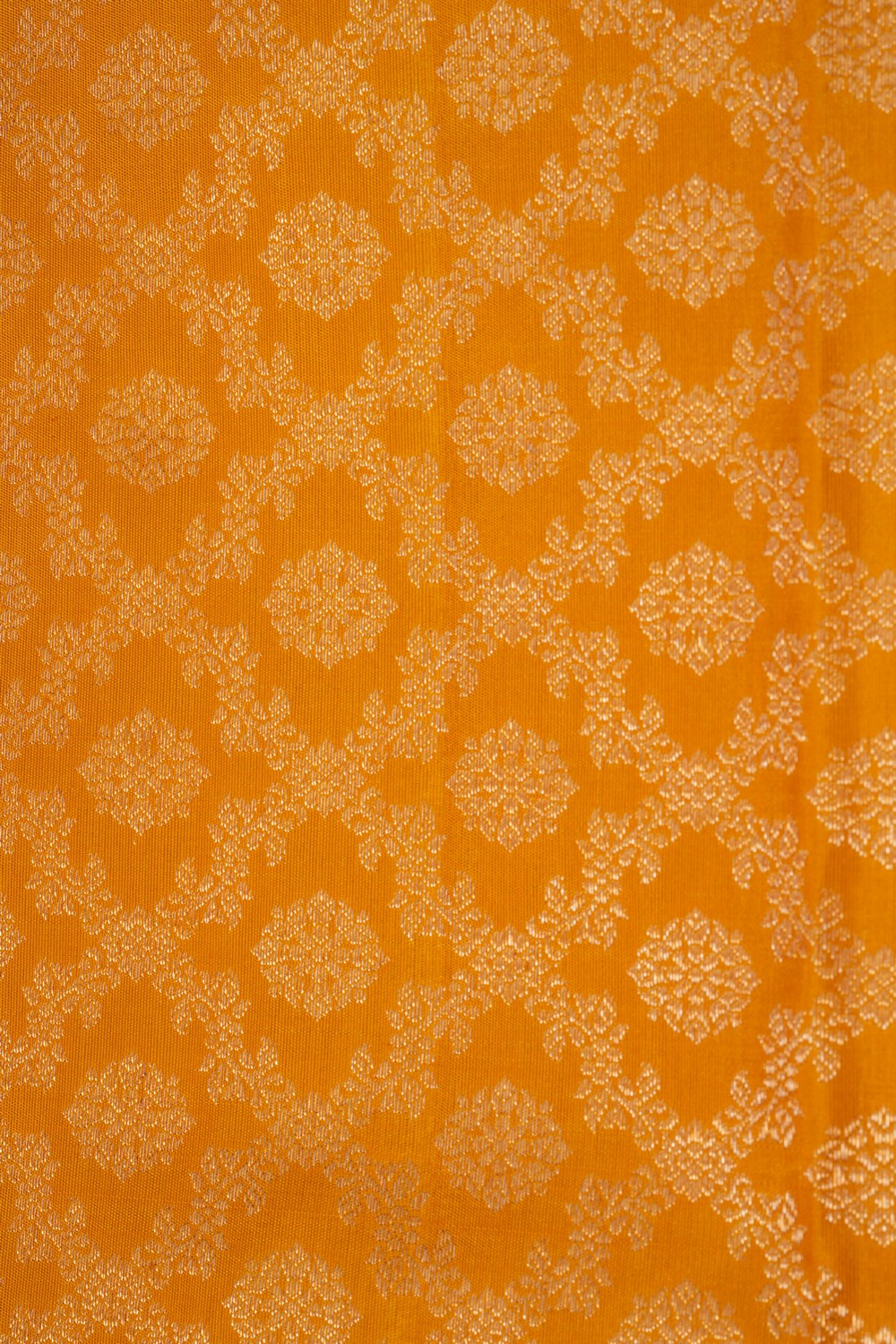 Kanchipattu Brocade Yellow Saree