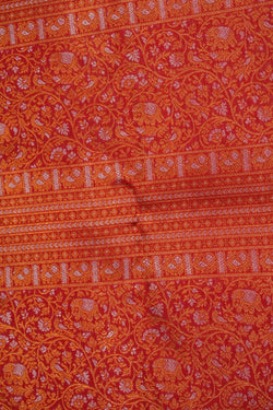 Image of Kanchipattu Brocade Red Saree