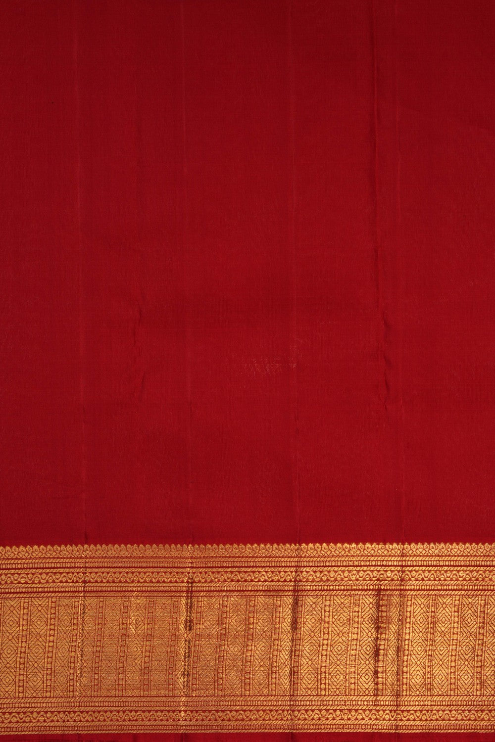 Kanchipattu Brocade Red Saree