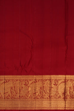 Image of Kanchipattu Brocade Red Saree