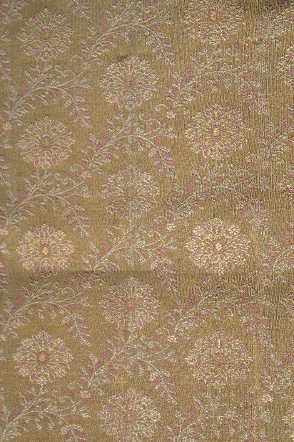 Kanchipattu Tissue Brocade Pista-Green Saree