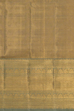 Image of Kanchipattu Tissue Brocade Pista-Green Saree