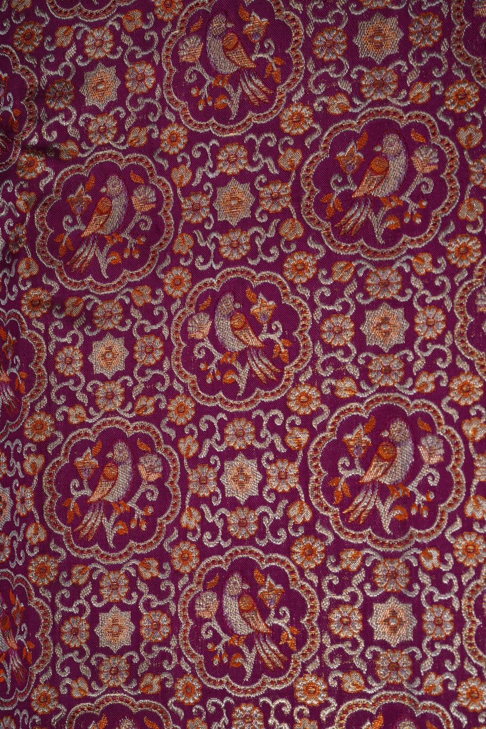 Kanchipattu Brocade Purple Saree