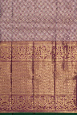 Image of Kanchipattu Brocade Purple Saree