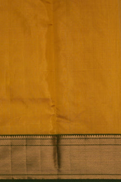 Image of Chanderi Tissue Silk Gold-Yellow Saree